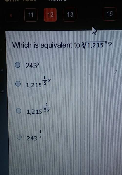 Which is equivalent to square root?