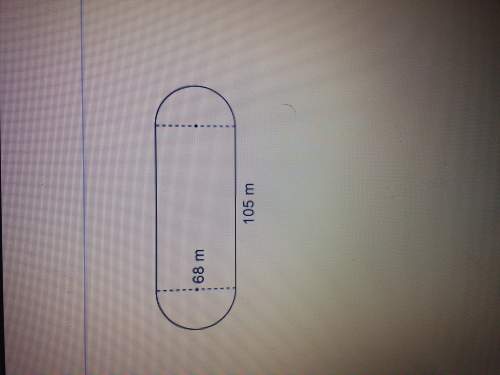 ! this figure consists of two semicircles and a rectangle.what is the perimeter of this
