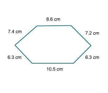What is the perimeter of this hexagon?