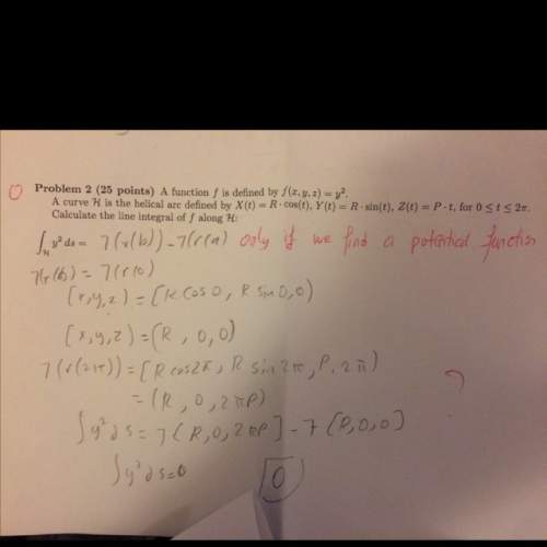 Solve the problem, calculate the line integral of f along h