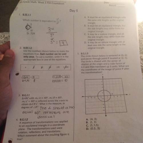 We'd with #4 and #5with work and also on the top right it shows the answers for #4