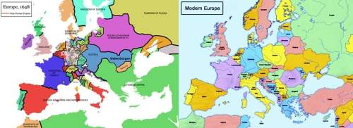 Tomarrow is my last day of school i need to pass. how does the map of modern europe differ from the