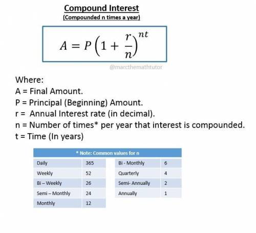 If Max is opening a bank account and he deposits $1500 and it has compound interest at a 9%, how muc