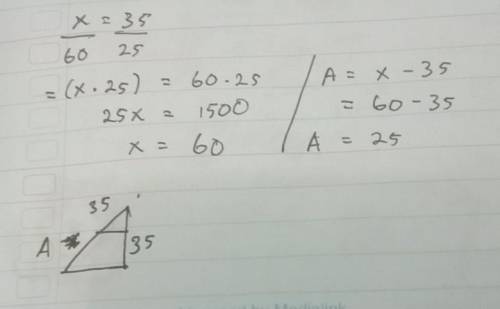 Can you find the missing segment to the triangle in the image attached