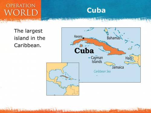 What is the largest island in the caribbean