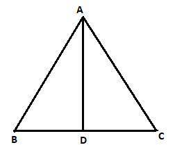 ABC and ADC are triangles. The area of triangle ADC is 52m^2