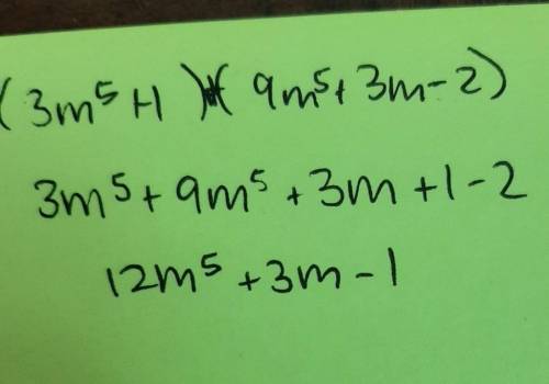 Add the polynomials (Write answers in descending order)