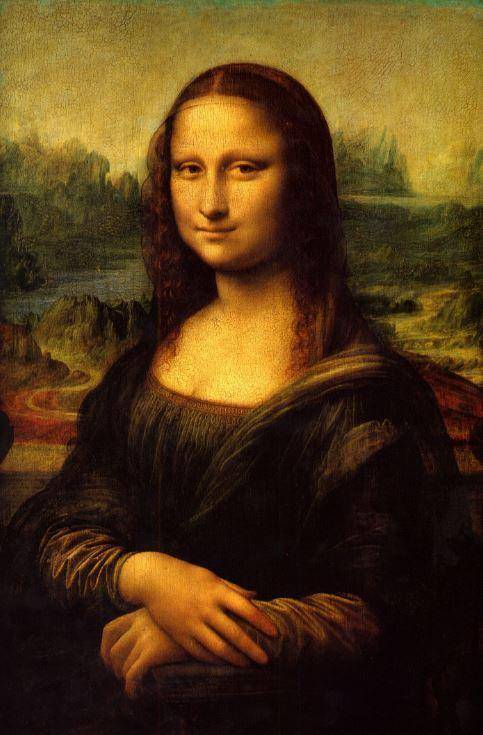 Leonardo da Vinci's famous portrait with a mysterious smile is known as the:

Mona Lisa.
Birth of Ve