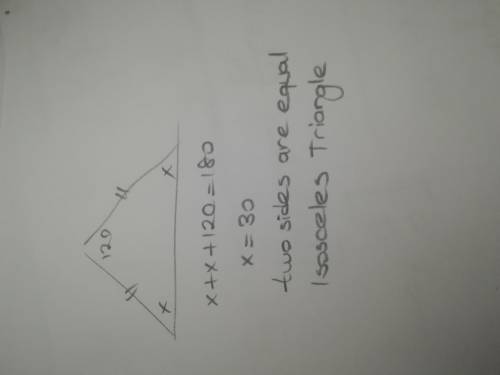 Question 10 of 10

Classify the following triangle. Check all that apply.
A. Right
B. Acute
C. Equil