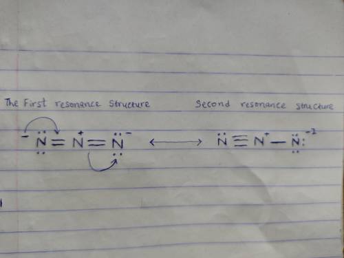 Draw a second resonance structure for the following ion (be sure to include the charges and all lone