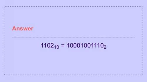 What is the decimal equivalent of the binary number 1102?