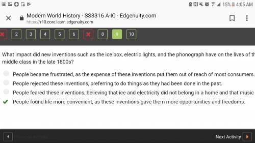 What impact did new inventions such as the ice box, electric lights, and the phonograph have on the 