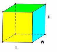 How do you find B or area of the base for a rectangular prism
