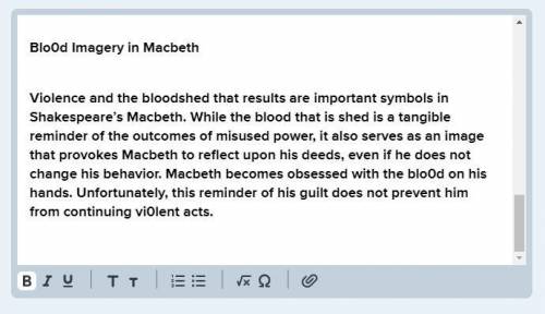 What do I put in a thesis statement for Macbeth