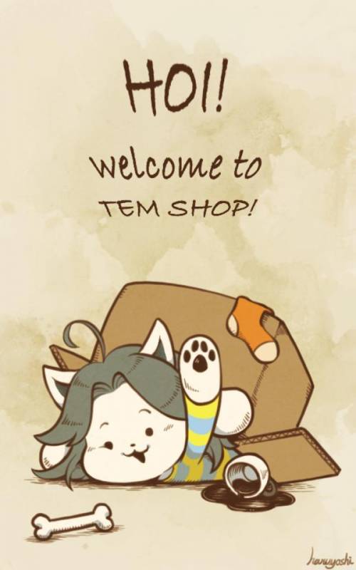 Temmie is a good dog/cat isn’t she?