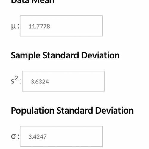 Find the sample standard deviation. 7,17,16,10,9,8,15,13,11