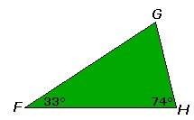 What is the measure of the missing angle?  a. 73 b. 93