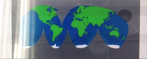 Which projection is represented above?  a. robinson b. mercator
