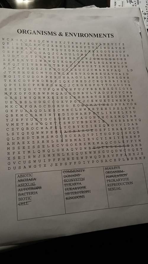 Can someone me with the science word search in the pic above? find the 5 words i haven't found y