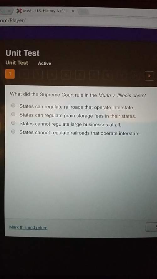 What did the supreme court rule in the munn v. illinois case?
