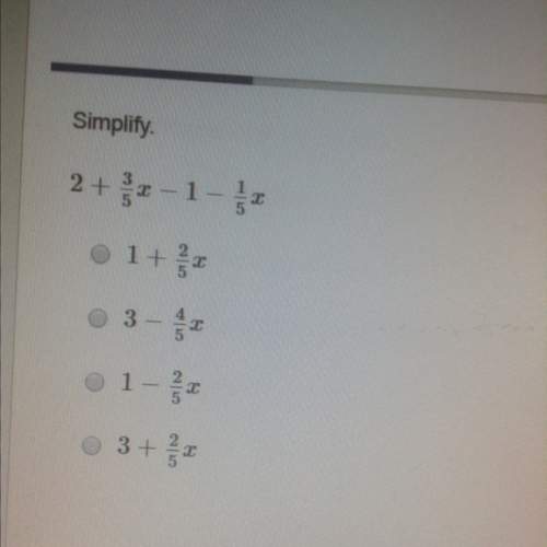I'm confused how do i simplify that? ?