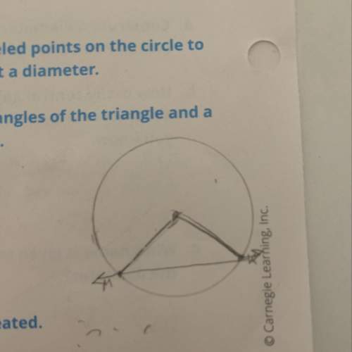 What are the angles of the triangle