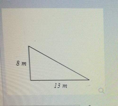 The area of a triangle can be found using the formula: area =1/2• base · heightfind the area