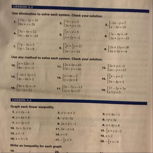 Ireally don't know if i'm doing this right and i have a test coming up (i only need the answer for t