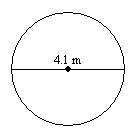 Geometry. asap.  find the area of the circle. leave your answer in terms of π a. 4.202