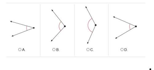 Which angle measures closest to 90°?