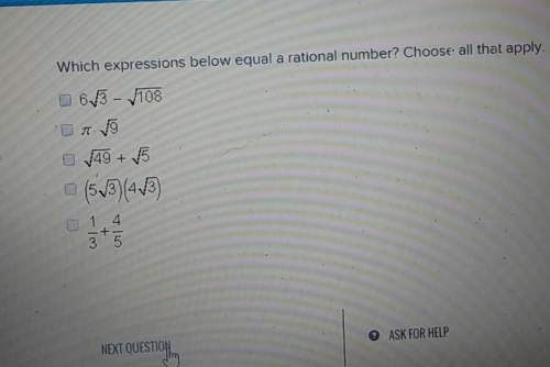 Which expressions below equal a rational number
