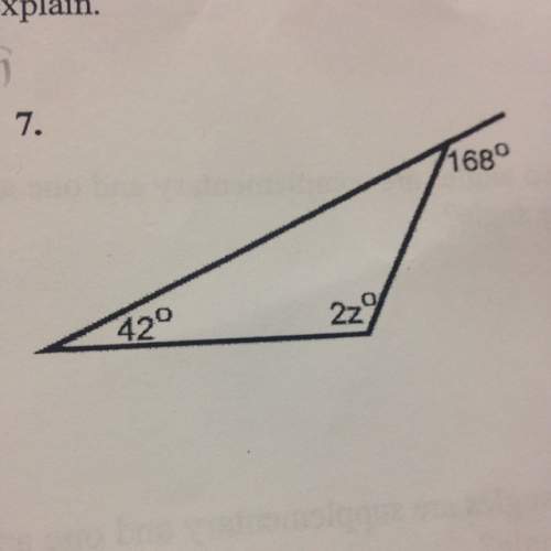 What is the measure of angle 2z (pic in question)