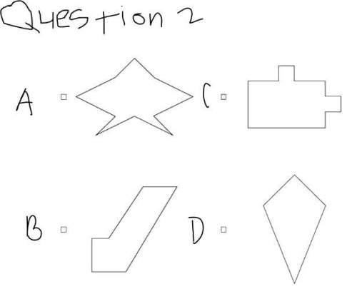 1. which figure has reflection symmetry?  2. select all the polygons that have reflectio