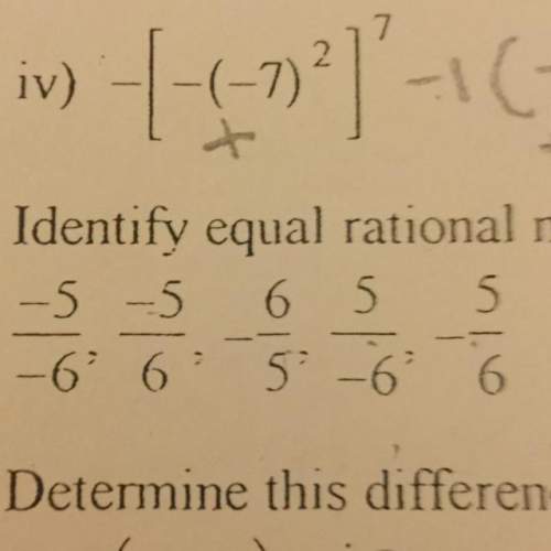 Identify equal rational numbers in this list:  (the fractions)