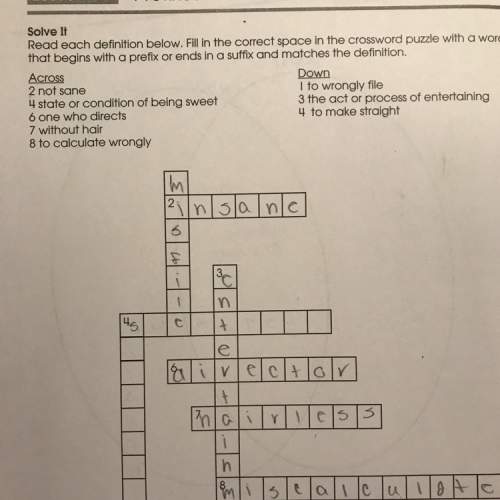 What would 4 across be?  “the state or condition of being sweet”