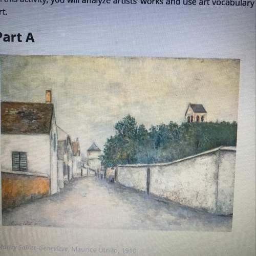 What types of lines has the artist used in the painting?