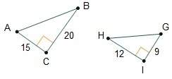 Consider the two triangles. to prove that the triangles are similar by the sss similarit