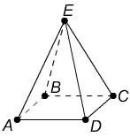 What is the intersection of planes d e c and b e c?