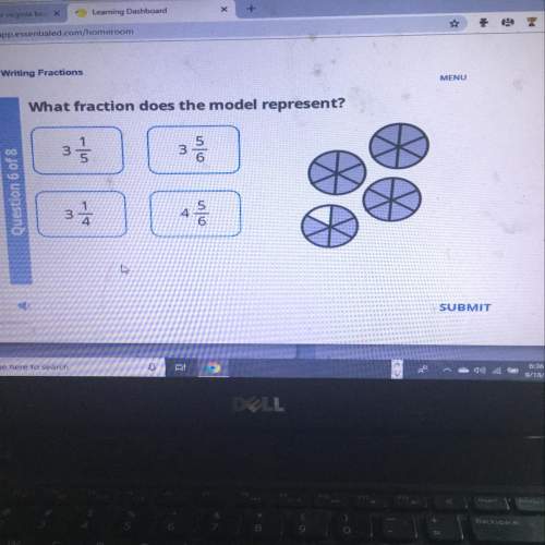 What fraction does this model represent