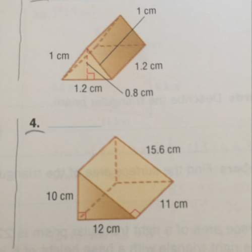 Ineed with area of a triangular prism