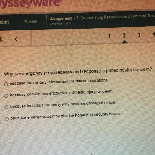 Why is emergency preparedness and response a public health concern ?