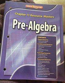 Can anyone find the pdf for glencoe pre-algebra chapter 11 resource masters, .