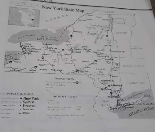This is a new york state map just so you know1) name 3 states that border new york