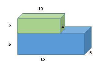 What is the maximum number of one inch sugar cubes that could be packed in the 2 rectangular boxes?&lt;