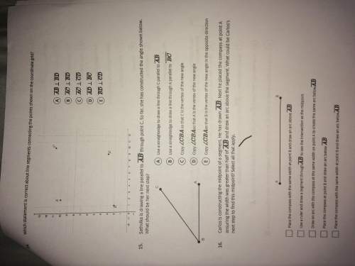 Need explain why its the answer and show work