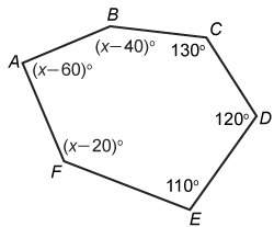 Make sure your 100% correct plz hurryyy the interior angles formed by the sides of a hex