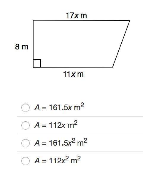 Identify the area of the trapezoid. with this !