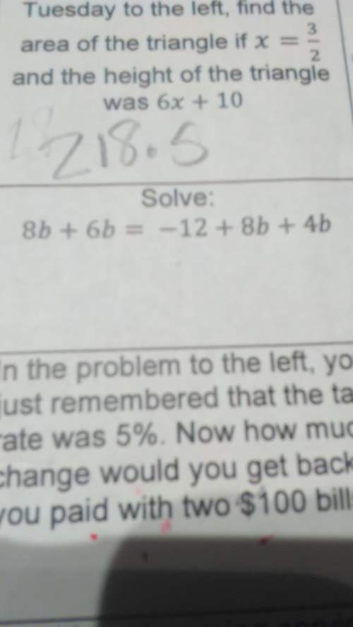 8b+6b=-12+8b+4bhow do i solve this