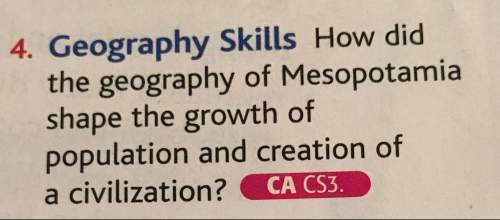 How did the geography of mesopotamia shape the growth of population and creation of civilization