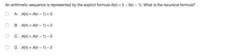 Converting explicit formula to recursive formula.